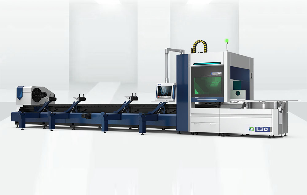 二卡盘激光切割机