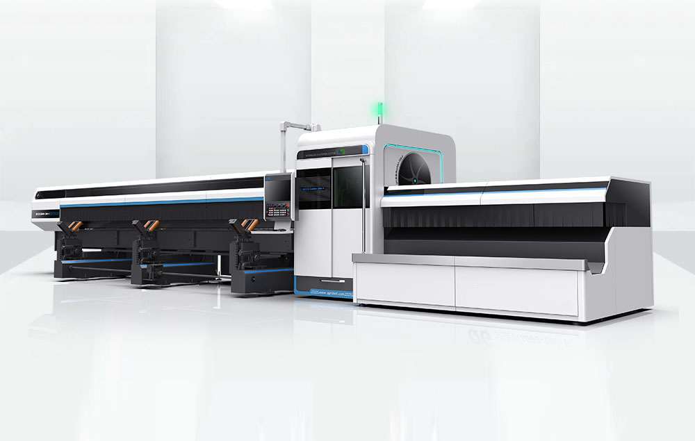 二卡盘激光切割机